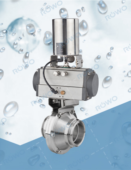 氣動卡式衛(wèi)生級蝶閥